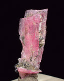 1.5cms PINK RHODONITE CRYSTALS Quartz Pyrite Miniature Peru Bright Chiurucu Mine Mineral Specimen R636