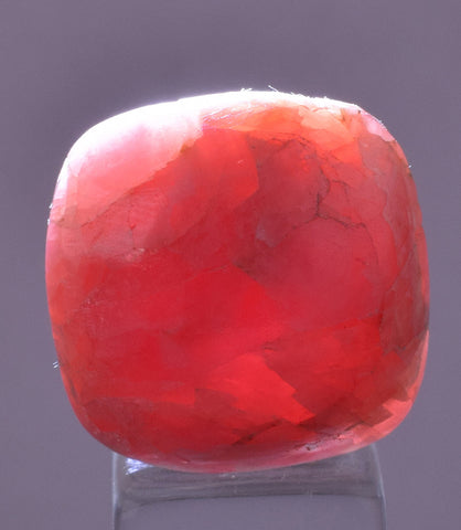 20cts RHODOCHROSITE INCA ROSE Cabochon Peru Gemstones Mineral Specimen  B92