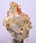 3.6cm RED ORANGE STILBITE Laumontite Calcite Crystals Peru Mineral Specimen F427