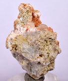 3.6cm RED ORANGE STILBITE Laumontite Calcite Crystals Peru Mineral Specimen F427