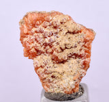 2.2cm RED ORANGE STILBITE Laumontite Crystals Peru Mineral Specimen F428