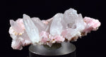 4.8cms RHODOCHROSITE ROSETTE QUARTZ Peru Crystals Needles Mineral Specimen R655