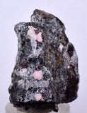 4.4cms PROUSTITE RUBY SILVER Calcite Quartz Crystal Peru Mineral Specimen H331