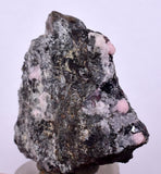 4.4cms PROUSTITE RUBY SILVER Calcite Quartz Crystal Peru Mineral Specimen H331