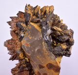 6.4cms RED LIMONITE MARCASITE Quartz Goethite Crystals Peru Mineral Specimen Q371
