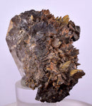 6.1cms RED LIMONITE MARCASITE Quartz Goethite Crystals Peru Mineral Specimen Q373