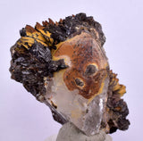 6.1cms RED LIMONITE MARCASITE Quartz Goethite Crystals Peru Mineral Specimen Q373