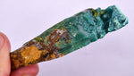 49Grams GEM SILICA CHRYSOCOLLA Slab Emeraldine Lily Mine Peru Quartz Malachite Chalcedony Emerald Jade Color S110