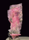 1.5cms PINK RHODONITE CRYSTALS Quartz Pyrite Miniature Peru Bright Chiurucu Mine Mineral Specimen R636