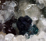 7.7cms GEM SILICA CHRYSOCOLLA Atacamite Malachite Druzy Quartz Stalactites Lily Mine Peru Mineral Specimen D268