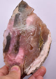 250Grams PINK OPAL HONEY Opa Slab Rough Jewelry Pendant Peru P268