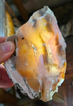 250Grams PINK OPAL HONEY Opa Slab Rough Jewelry Pendant Peru P268