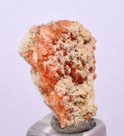 2.2cm RED ORANGE STILBITE Laumontite Crystals Peru Mineral Specimen F428