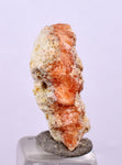 2.2cm RED ORANGE STILBITE Laumontite Crystals Peru Mineral Specimen F428