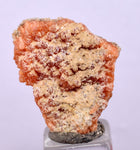 2.2cm RED ORANGE STILBITE Laumontite Crystals Peru Mineral Specimen F428
