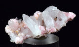 4.8cms RHODOCHROSITE ROSETTE QUARTZ Peru Crystals Needles Mineral Specimen R655