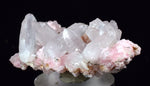 4.8cms RHODOCHROSITE ROSETTE QUARTZ Peru Crystals Needles Mineral Specimen R655