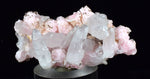 4.8cms RHODOCHROSITE ROSETTE QUARTZ Peru Crystals Needles Mineral Specimen R655