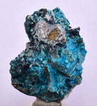 5.2cms  QUARTZ CHRYSOCOLLA TENTADORA Mine Peru Grape Botryoidal Stalactite Crystals Rare Ajoite (?)Mineral Specimen Collectors C13