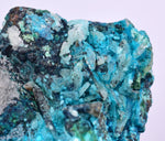 5.2cms  QUARTZ CHRYSOCOLLA TENTADORA Mine Peru Grape Botryoidal Stalactite Crystals Rare Ajoite (?)Mineral Specimen Collectors C13