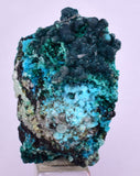 3.4cms  QUARTZ CHRYSOCOLLA TENTADORA Mine Peru Grape Botryoidal Stalactite Crystals Rare Ajoite (?)Mineral Specimen Collectors C17