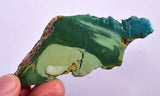 49Grams GEM SILICA CHRYSOCOLLA Slab Emeraldine Lily Mine Peru Quartz Malachite Chalcedony Emerald Jade Color S110