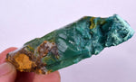 49Grams GEM SILICA CHRYSOCOLLA Slab Emeraldine Lily Mine Peru Quartz Malachite Chalcedony Emerald Jade Color S110