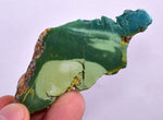 49Grams GEM SILICA CHRYSOCOLLA Slab Emeraldine Lily Mine Peru Quartz Malachite Chalcedony Emerald Jade Color S110