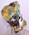 7.7cms GEM SILICA CHRYSOCOLLA Atacamite Malachite Druzy Quartz Stalactites Lily Mine Peru Mineral Specimen D268