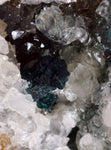 7.7cms GEM SILICA CHRYSOCOLLA Atacamite Malachite Druzy Quartz Stalactites Lily Mine Peru Mineral Specimen D268