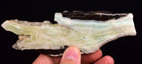 160grams PERUMAR STRONTIANITE ARAGONITE  Slab Scenic Quality Light Blue White Strontianite It Looks Like Larimar C11