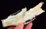 160grams PERUMAR STRONTIANITE ARAGONITE  Slab Scenic Quality Light Blue White Strontianite It Looks Like Larimar C11
