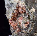 6.5cms RHODOCHROSITE CRYSTALS Peru Manganite 2000 Year Discovery Uchucchacua Mine Gemstone Collector Mineral Specimen R657