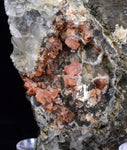 6.5cms RHODOCHROSITE CRYSTALS Peru Manganite 2000 Year Discovery Uchucchacua Mine Gemstone Collector Mineral Specimen R657