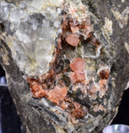 6.5cms RHODOCHROSITE CRYSTALS Peru Manganite 2000 Year Discovery Uchucchacua Mine Gemstone Collector Mineral Specimen R657