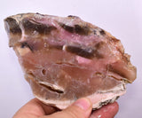 250Grams PINK OPAL HONEY Opa Slab Rough Jewelry Pendant Peru P268