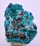 3.1cms  QUARTZ CHRYSOCOLLA TENTADORA Mine Peru Grape Botryoidal Stalactite Crystals Rare Ajoite (?)Mineral Specimen Collectors C12