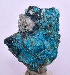 5.2cms  QUARTZ CHRYSOCOLLA TENTADORA Mine Peru Grape Botryoidal Stalactite Crystals Rare Ajoite (?)Mineral Specimen Collectors C13