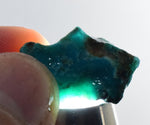 10carats GEM SILICA CHRYSOCOLLA Chalcedony Peru High Yield New Find Rough Sky Blue Translucent Rare Mineral Specimen S116