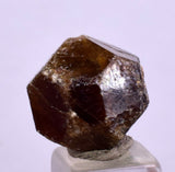 1.3cm GARNET GROSSULAR HESSONITE Dodecahedron Crystals Peur Mineral Specimen G250