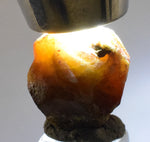 1.4cm GARNET GROSSULAR HESSONITE Dodecahedron Crystals Peur Mineral Specimen G251