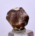 1.3cm GARNET GROSSULAR HESSONITE Dodecahedron Crystals Peur Mineral Specimen G252