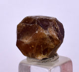 1.2cm GARNET GROSSULAR HESSONITE Dodecahedron Crystals Peur Mineral Specimen G253