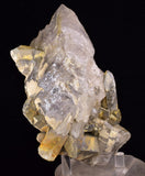 14cms CALCITE  CRYSTALS Quartz Peru Mineral Specimen Collector G254