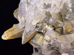 14cms CALCITE  CRYSTALS Quartz Peru Mineral Specimen Collector G254