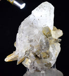 14cms CALCITE  CRYSTALS Quartz Peru Mineral Specimen Collector G254