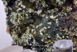 5.3cms AXINITE EPIDOTE QUARTZ Crystals Cluster Prehnite Peru Mineral Specimen Collectors AZ580