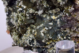 5.3cms AXINITE EPIDOTE QUARTZ Crystals Cluster Prehnite Peru Mineral Specimen Collectors AZ580