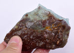 110Grs BLUE OPAL ROUGH Peru Rough Scenic Quality Translucent Jewelry O759