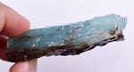 110Grs BLUE OPAL ROUGH Peru Rough Scenic Quality Translucent Jewelry O759